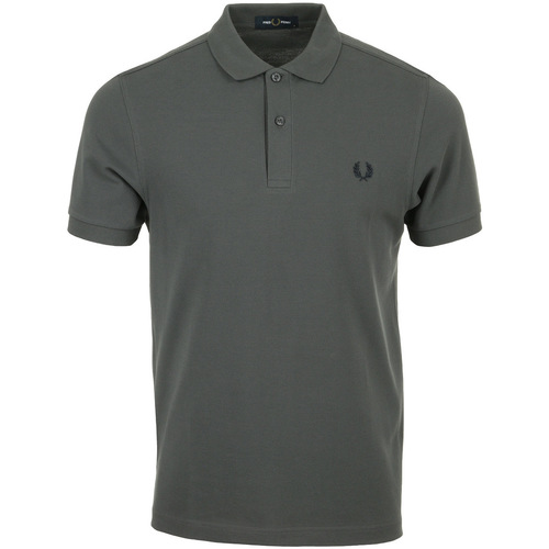 Textiel Heren T-shirts & Polo’s Fred Perry Plain Grijs