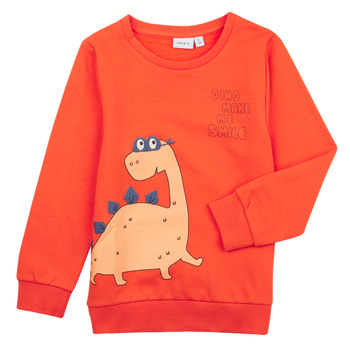 Textiel Jongens Sweaters / Sweatshirts Name it NMMTOMS SWEAT Orange