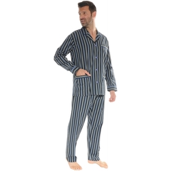 Textiel Heren Pyjama's / nachthemden Christian Cane BARRI Zwart