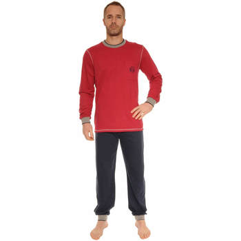 Textiel Heren Pyjama's / nachthemden Christian Cane BALDWIN Rood