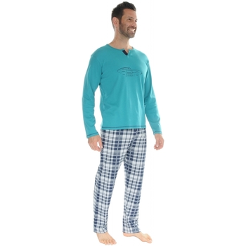 Textiel Heren Pyjama's / nachthemden Christian Cane IRWIN Groen