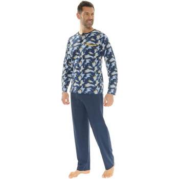 Textiel Heren Pyjama's / nachthemden Christian Cane NIL Blauw