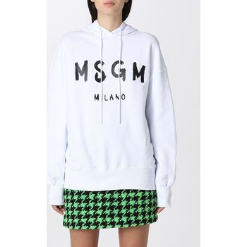 Textiel Dames Sweaters / Sweatshirts Msgm  Wit