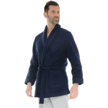 Textiel Heren Pyjama's / nachthemden Christian Cane BAIKAL Blauw