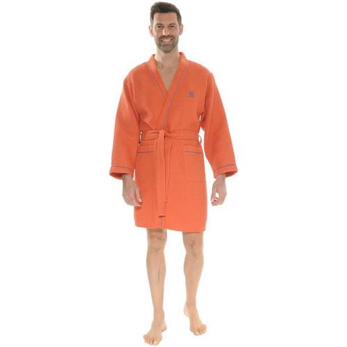 Textiel Heren Pyjama's / nachthemden Christian Cane NORIS Orange
