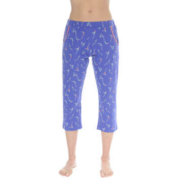 Textiel Dames Pyjama's / nachthemden Christian Cane FAUSTINE Blauw