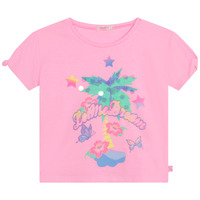 Textiel Meisjes T-shirts korte mouwen Billieblush  Roze