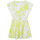 Textiel Meisjes Korte jurken Billieblush U12806-549 Geel / Wit