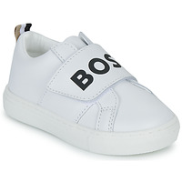 Schoenen Jongens Lage sneakers BOSS J09195-10P-C Wit