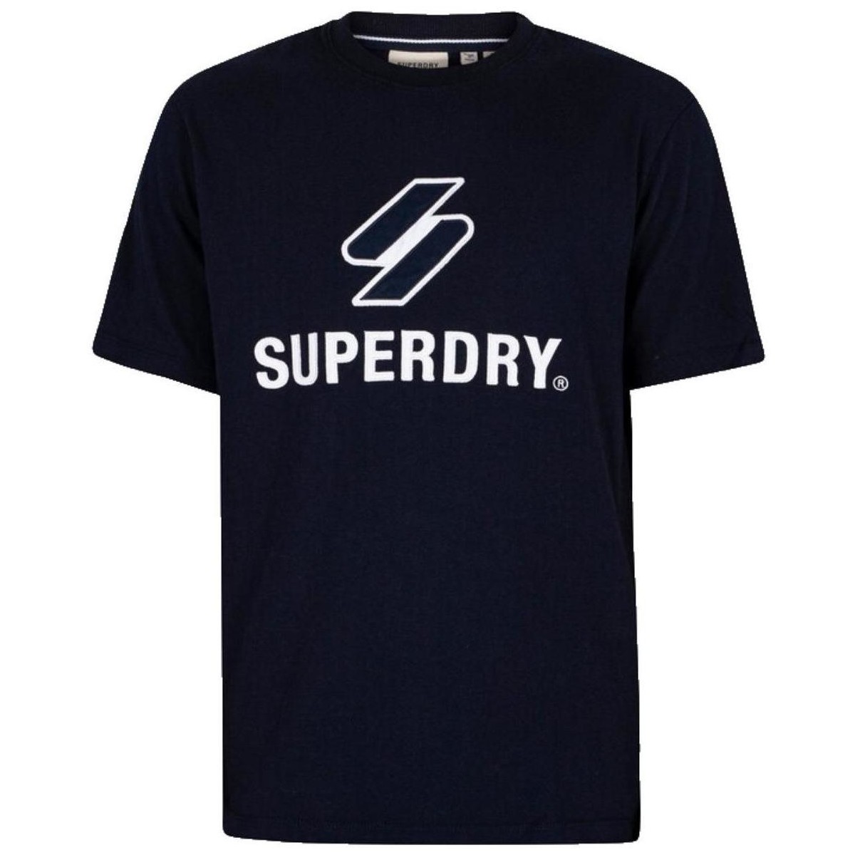 Textiel Heren T-shirts korte mouwen Superdry  Blauw