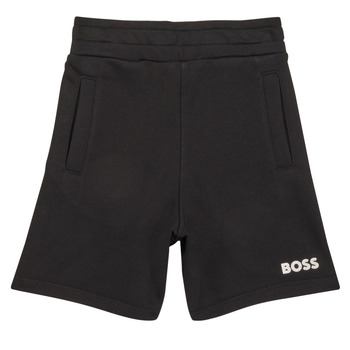 Textiel Jongens Korte broeken / Bermuda's BOSS J24816-09B-C Zwart