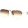 Horloges & Sieraden Zonnebrillen Yves Saint Laurent Occhiali da Sole Saint Laurent SL309 Rimless 003 Goud
