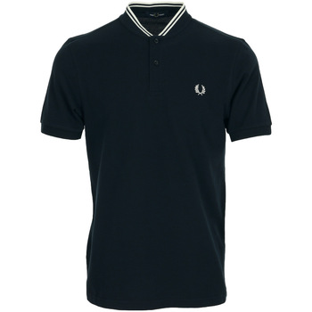 Textiel Heren T-shirts & Polo’s Fred Perry Bomber Collar Polo Shirt Blauw