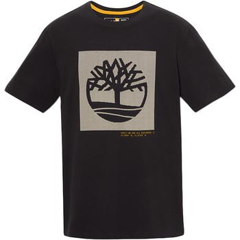 Textiel Heren T-shirts korte mouwen Timberland 196265 Zwart