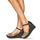 Schoenen Dames Sandalen / Open schoenen Clarks ROSE EASE Zwart / Beige