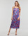 Textiel Dames Lange jurken Only ONLMAYRA SLIP TIE SATIN DRESS Multicolour