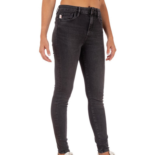 Textiel Dames Skinny Jeans Superdry  Zwart