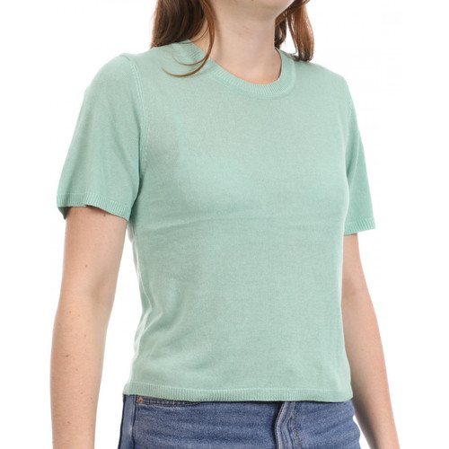 Textiel Dames T-shirts korte mouwen Only  Groen
