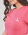 Textiel Dames T-shirts korte mouwen Calvin Klein Jeans 2-PACK MONOGRAM SLIM TEE X2 Wit / Roze