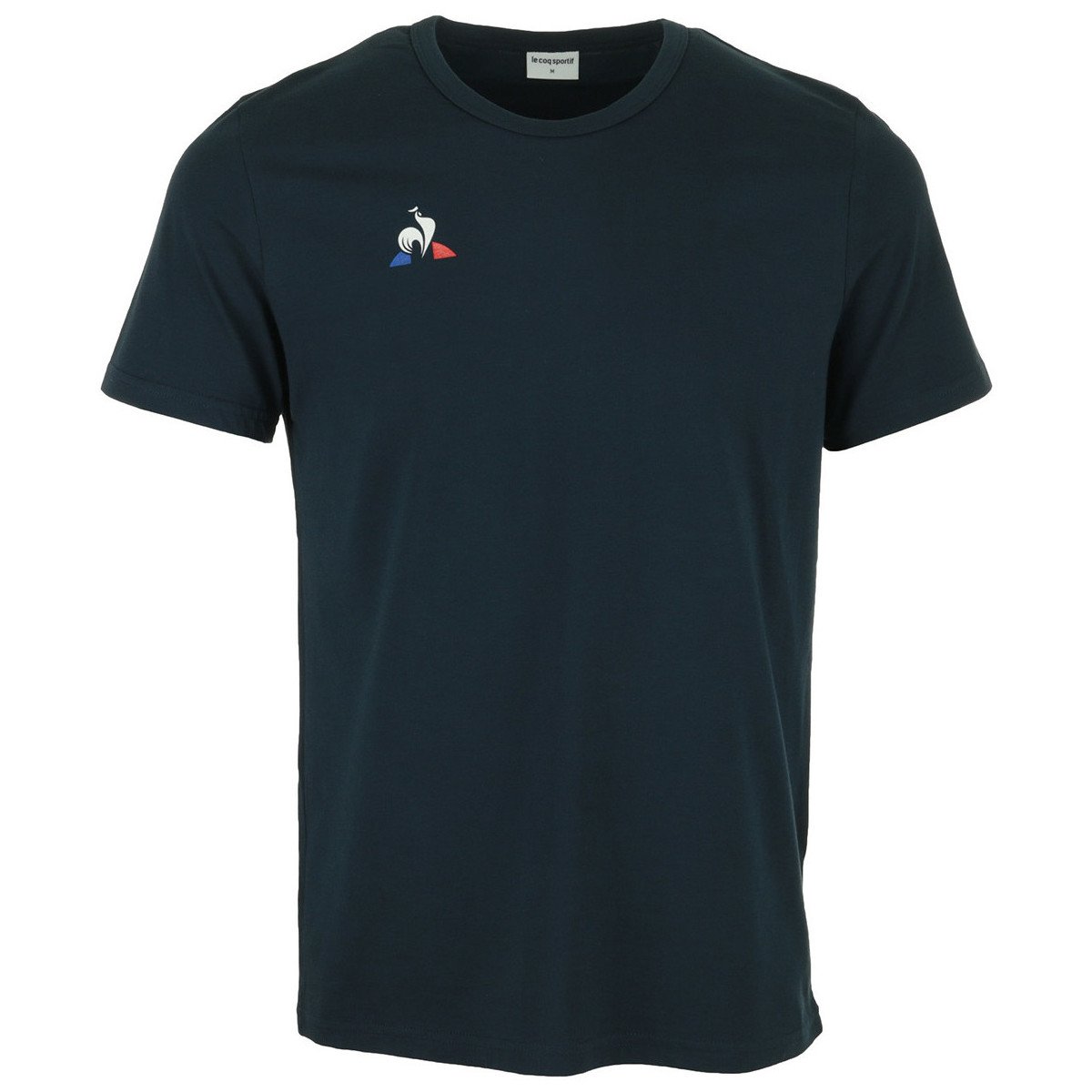Textiel Heren T-shirts korte mouwen Le Coq Sportif Tee Ss Presentation Blauw