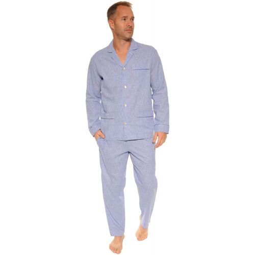 Textiel Heren Pyjama's / nachthemden Pilus GERALD Blauw