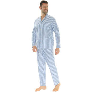 Textiel Heren Pyjama's / nachthemden Pilus PETRUS Blauw
