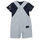 Textiel Jongens Jumpsuites / Tuinbroeken Ikks XW37041 Blauw