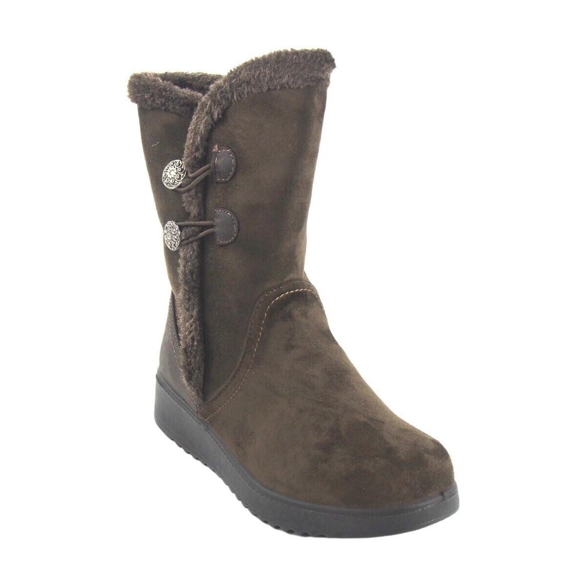 Schoenen Dames Allround Amarpies Lady booty  22417 ajh taupe Brown