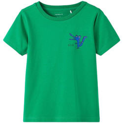 Textiel Jongens T-shirts & Polo’s Name it  Groen