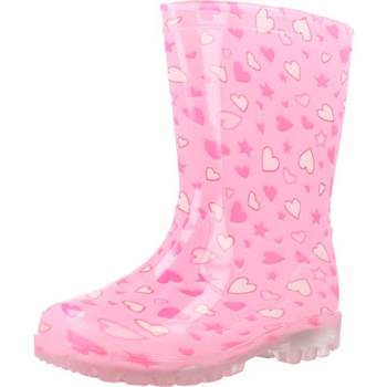 Schoenen Meisjes Regenlaarzen Chicco WALK Roze
