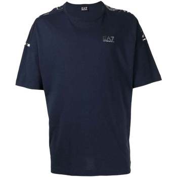 Textiel Heren T-shirts & Polo’s Ea7 Emporio Armani T-shirt Blauw