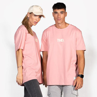 Textiel T-shirts korte mouwen THEAD.  Roze