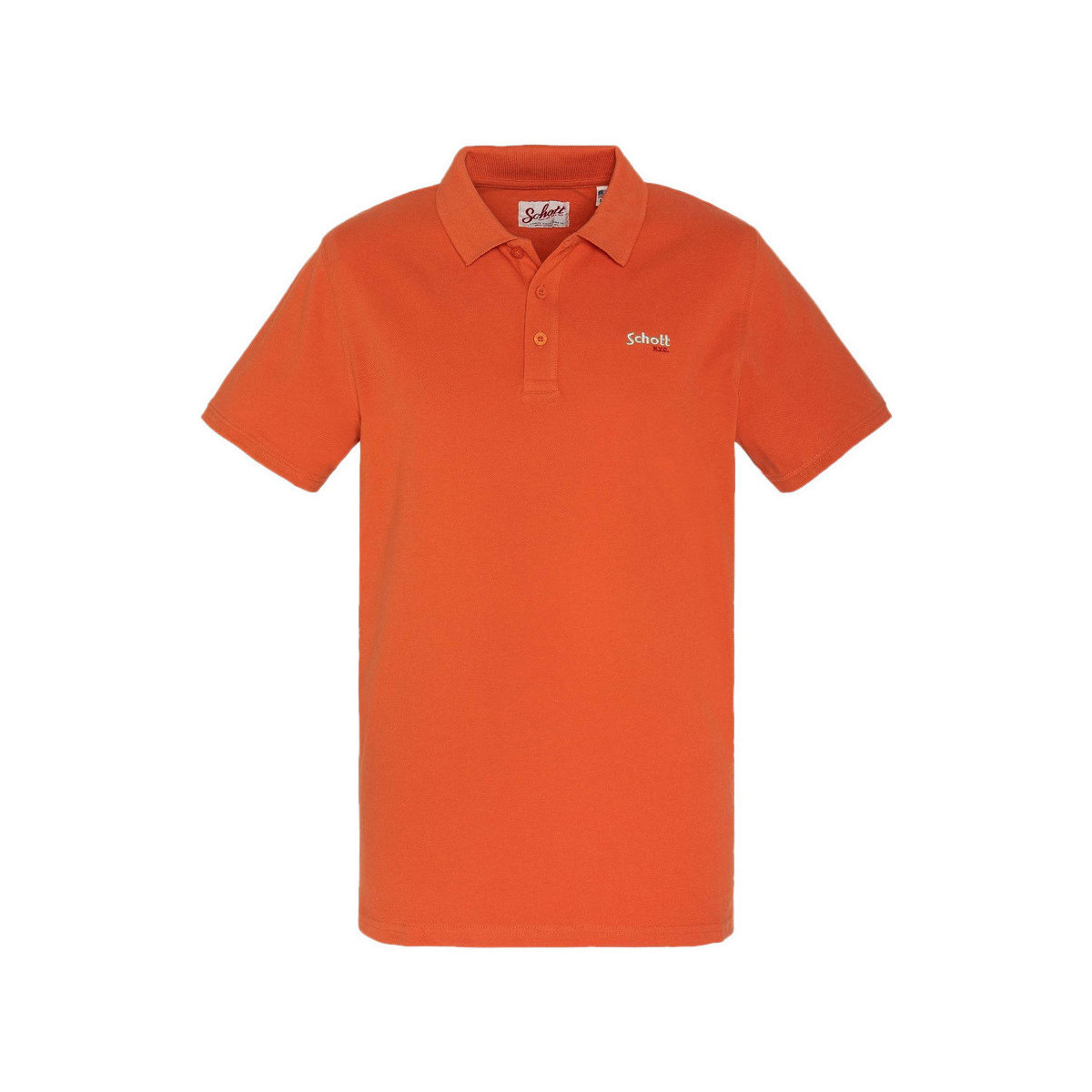 Textiel Heren T-shirts & Polo’s Schott  Orange
