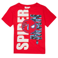 Textiel Jongens T-shirts korte mouwen TEAM HEROES  T-SHIRT SPIDERMAN Rood