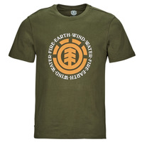 Textiel Heren T-shirts korte mouwen Element SEAL SS Kaki