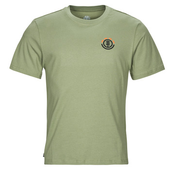 Textiel Heren T-shirts korte mouwen Element HILLS SS Oil / Green