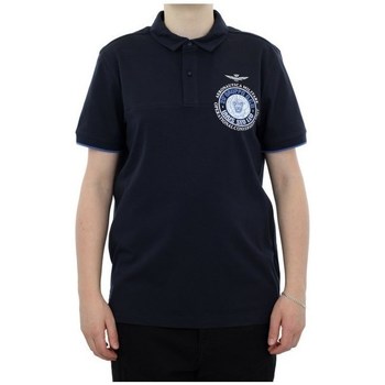 Textiel Heren T-shirts korte mouwen Aeronautica Militare PO1620P19908323 Zwart