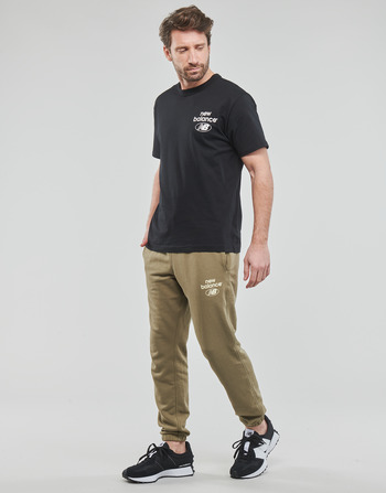 New Balance Essentials Logo T-Shirt Zwart