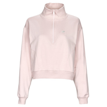 Textiel Dames Sweaters / Sweatshirts New Balance Athletics 1/4 Zip Roze