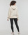 Textiel Dames Sweaters / Sweatshirts New Balance Essentials Stacked Logo Hoodie Beige