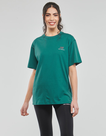 New Balance Uni-ssentials Cotton T-Shirt Groen