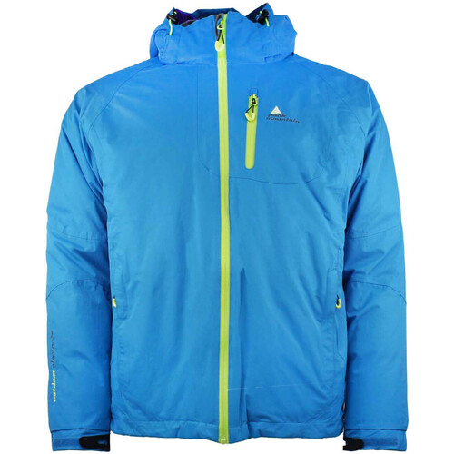 Textiel Heren Wind jackets Peak Mountain Blouson de ski 3 en 1 homme CIXI Blauw