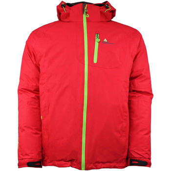 Textiel Heren Wind jackets Peak Mountain Blouson de ski 3 en 1 homme CIXI Rood