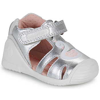 Schoenen Meisjes Sandalen / Open schoenen Biomecanics 232113 Zilver
