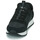 Schoenen Dames Lage sneakers Calvin Klein Jeans RUNNER SOCK LACEUP NY-LTH W Zwart / Wit