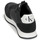 Schoenen Dames Lage sneakers Calvin Klein Jeans RUNNER SOCK LACEUP NY-LTH WN Zwart / Wit