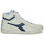 Schoenen Hoge sneakers Diadora GAME L HIGH WAXED Wit / Blauw