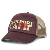 Accessoires Pet Superdry VINTAGE TRUCKER CAP Brown