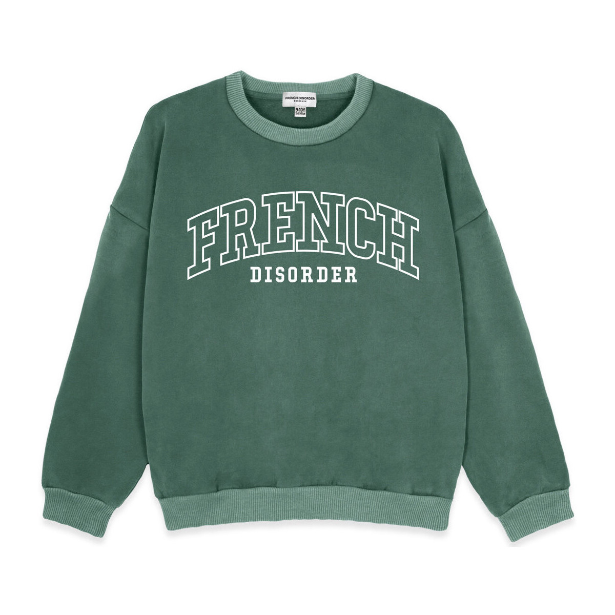Textiel Meisjes Sweaters / Sweatshirts French Disorder Sweatshirt fille  Max Washed Groen