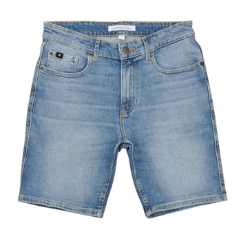 Textiel Jongens Korte broeken / Bermuda's Calvin Klein Jeans REG SHORT MID BLUE Blauw